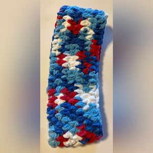 Patriotic Super Soft Ear Warmer Headband  4”x 10” flat